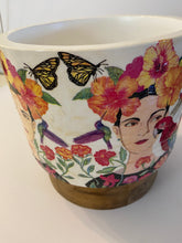 Load image into Gallery viewer, Decoupage Plant Pot
