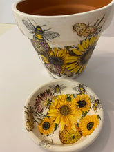 Load image into Gallery viewer, Decoupage Plant Pot
