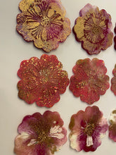 Load image into Gallery viewer, Resin Hibiscus Coasters
