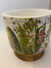 Load image into Gallery viewer, Decoupage Plant Pot
