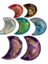 Load image into Gallery viewer, Resin Moon Trinket Dishes
