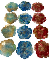 Load image into Gallery viewer, Resin Hibiscus Coasters
