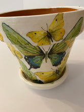 Load image into Gallery viewer, Decoupage Plant Pot
