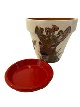 Load image into Gallery viewer, Decoupage Plant Pot
