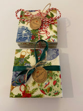 Load image into Gallery viewer, Christmas Ceramic &amp; Decoupage Coasters
