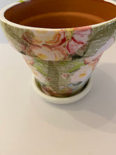 Load image into Gallery viewer, Decoupage Plant Pot
