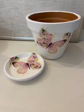 Load image into Gallery viewer, Decoupage Plant Pot
