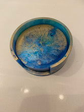 Load image into Gallery viewer, Resin Coasters &amp; Holder
