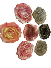 Load image into Gallery viewer, Resin Rose Coasters
