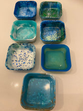 Load image into Gallery viewer, Resin Square Trinket Dishes
