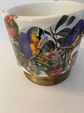 Load image into Gallery viewer, Decoupage Plant Pot

