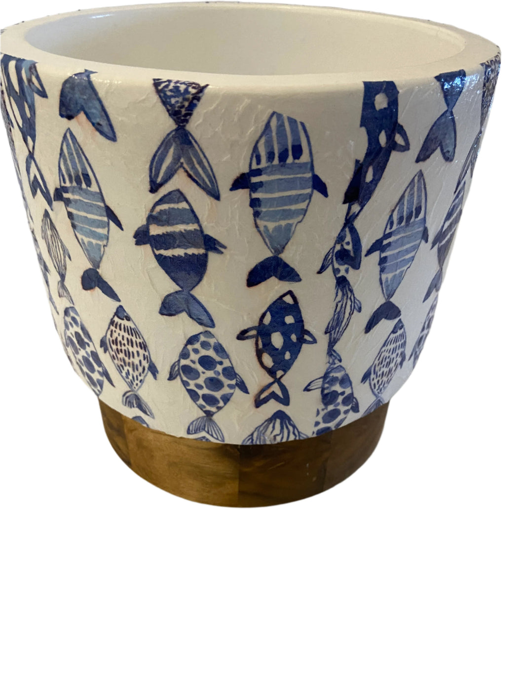 Decoupage Plant Pot