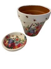 Load image into Gallery viewer, Decoupage Plant Pot
