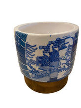 Load image into Gallery viewer, Decoupage Plant Pot
