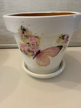 Load image into Gallery viewer, Decoupage Plant Pot
