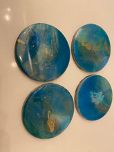 Load image into Gallery viewer, Resin &amp; Wood Coasters

