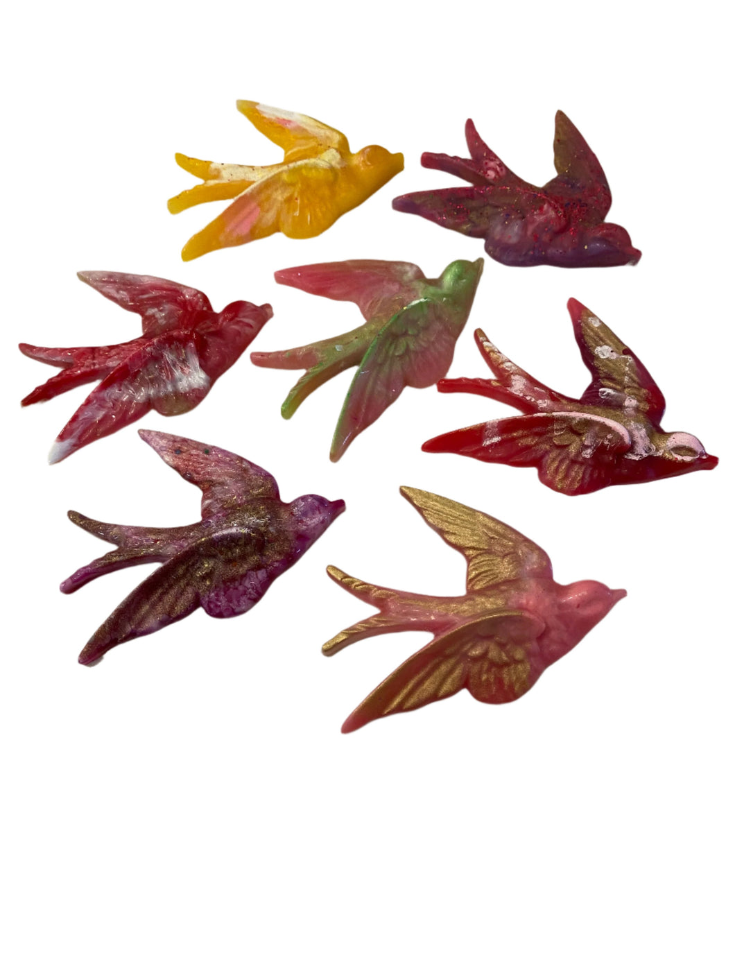 Resin Flying Birds