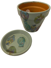 Load image into Gallery viewer, Decoupage Plant Pot
