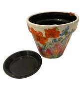 Load image into Gallery viewer, Decoupage Plant Pot
