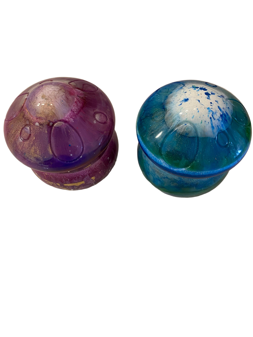Resin Mushroom Containers