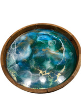 Load image into Gallery viewer, Resin &amp; Acacia Wood Tray
