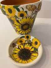 Load image into Gallery viewer, Decoupage Plant Pot
