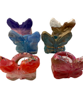 Load image into Gallery viewer, Resin Butterfly Tealight Candle Holders
