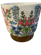 Load image into Gallery viewer, Decoupage Plant Pot
