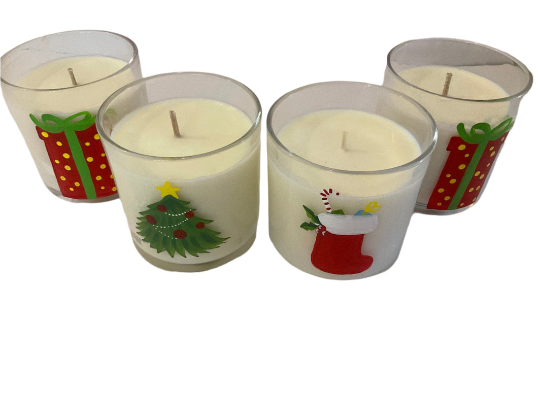 Hand Made & Poured Christmas Candles