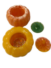 Load image into Gallery viewer, Resin Pumpkin Containers
