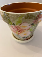 Load image into Gallery viewer, Decoupage Plant Pot
