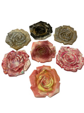 Load image into Gallery viewer, Resin Rose Coasters
