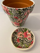 Load image into Gallery viewer, Decoupage Plant Pot
