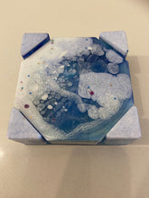 Load image into Gallery viewer, Resin Coasters &amp; Holder
