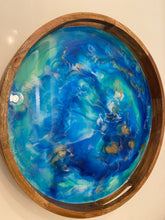 Load image into Gallery viewer, Acacia Wood &amp; Resin Tray
