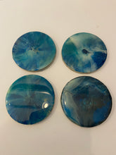 Load image into Gallery viewer, Resin &amp; Cork Coasters
