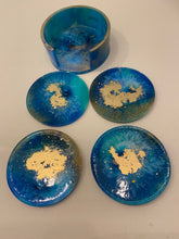 Load image into Gallery viewer, Resin Coasters &amp; Holder

