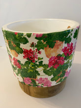 Load image into Gallery viewer, Decoupage Plant Pot
