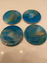 Load image into Gallery viewer, Resin &amp; Wood Coasters
