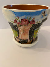 Load image into Gallery viewer, Decoupage Plant Pot

