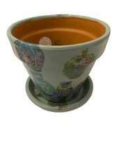 Load image into Gallery viewer, Decoupage Plant Pot
