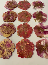 Load image into Gallery viewer, Resin Hibiscus Coasters
