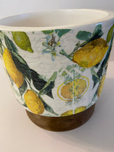Load image into Gallery viewer, Decoupage Plant Pot
