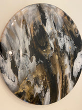 Load image into Gallery viewer, Resin &amp; Bamboo Lazy Susan

