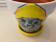 Load image into Gallery viewer, Decoupage Plant Pot
