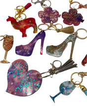 Load image into Gallery viewer, Resin Key Rings
