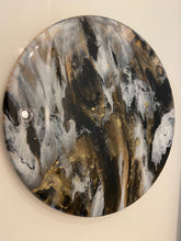 Load image into Gallery viewer, Resin &amp; Bamboo Lazy Susan
