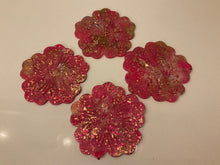Load image into Gallery viewer, Resin Flower Coasters
