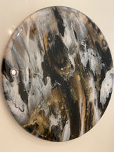 Load image into Gallery viewer, Resin &amp; Bamboo Lazy Susan
