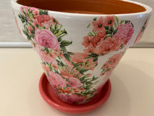 Load image into Gallery viewer, Decoupage Plant Pot
